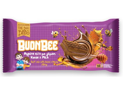 BEE BROTHERS mekky cake s kakaovo medovou naplni 25g GreekMarket