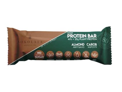 Agapitos proteinova tycinka s mandlemi a kakaem slazena medem Greek Market