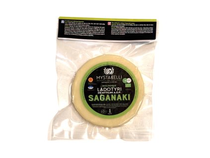 BIO syr saganaki z ovciho a koziho mleka z Lesbu Mystakelli