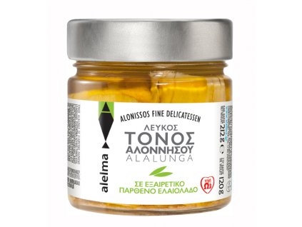 Alelma bily tunak v evoo