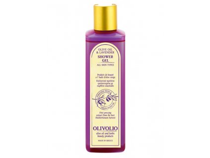 olivolio lavender shower gel 250ml