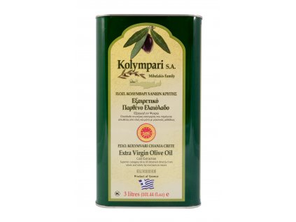 Extra panenský olivový olej PDO Kolympari 3L plechovka
