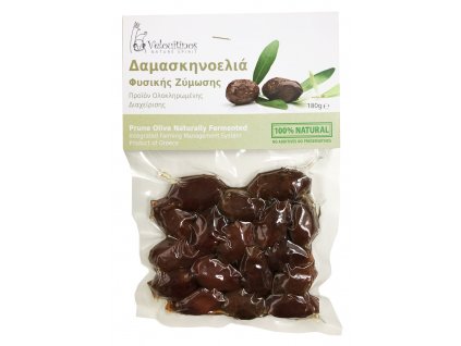 Prune olivy prirozene fermentovane z Argolidy Greek Market