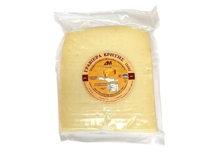 Graviera Rethymnou tvrdy syr z ovciho a koziho mleka GreekMarket