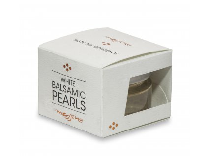 white balsamic pearls MESSINO