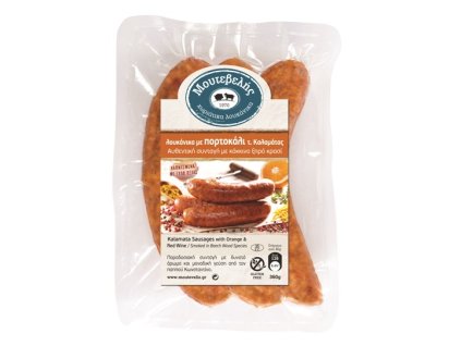 Moutevelis klobasky s pomerancem 360g GreekMarket