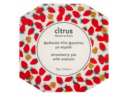 Citrus oplatka s jahodovym dzemem a vlasskymi orechy GreekMarket