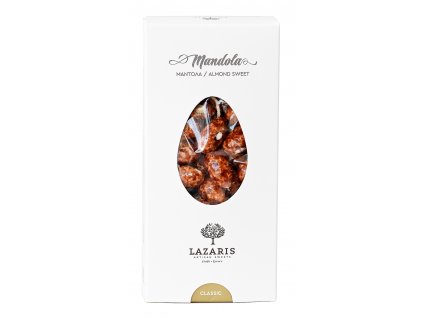Lazaris mandola prazene mandle s karamelem Greek Market