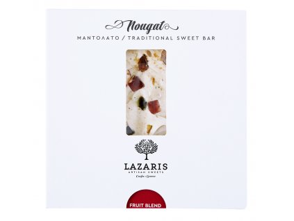 Lazaris Nougat tycinky s mandlemi a ovocem
