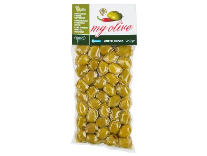 Zelene recke olivy plnene paprikou My Olive Greek Market