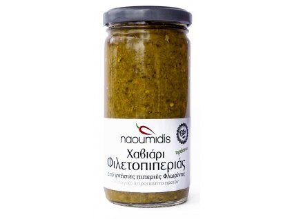 Pesto ze zelene florina papriky Naoumidis Greek Market