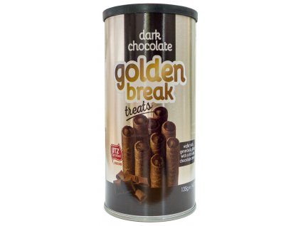 Vaflove trubicky plnene kremem s horkou cokoladou Golden Treats Greek Market