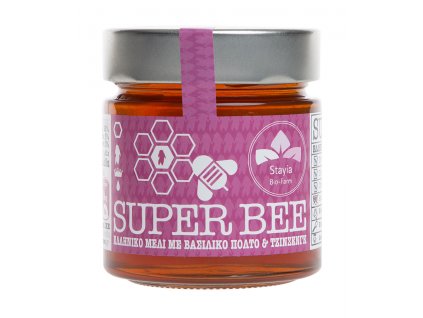 Med s materi kasickou a zensenem Super Bee Greek Market