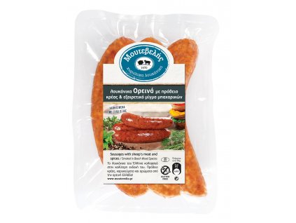 Klobasky z jehnecim masem Moutevelis Greek Market