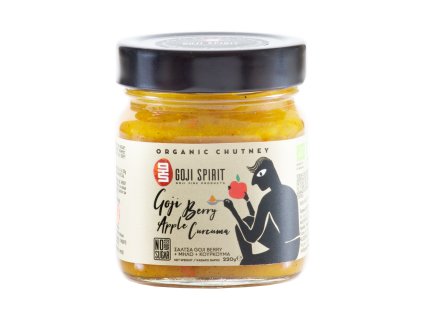BIO chutney s goji berry, jablkem a kurkumou Goji Spirit Greek Market