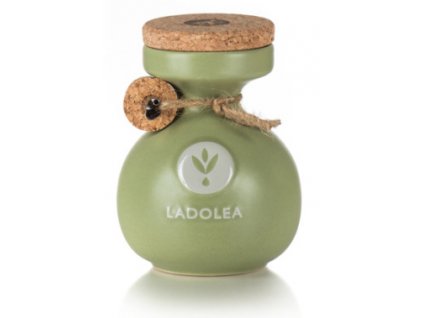 Ladolea BIO extra panensky olivovy olej v zelene nadobe Greek Market