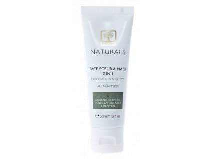 BIOselect NATURALS maska a crub na oblicej 2v1 GreekMarket