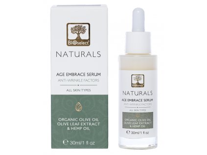 BIOselect NATURALS serum na oblicej a krk proti vraskam pro vsechny typy pleti GreekMarket