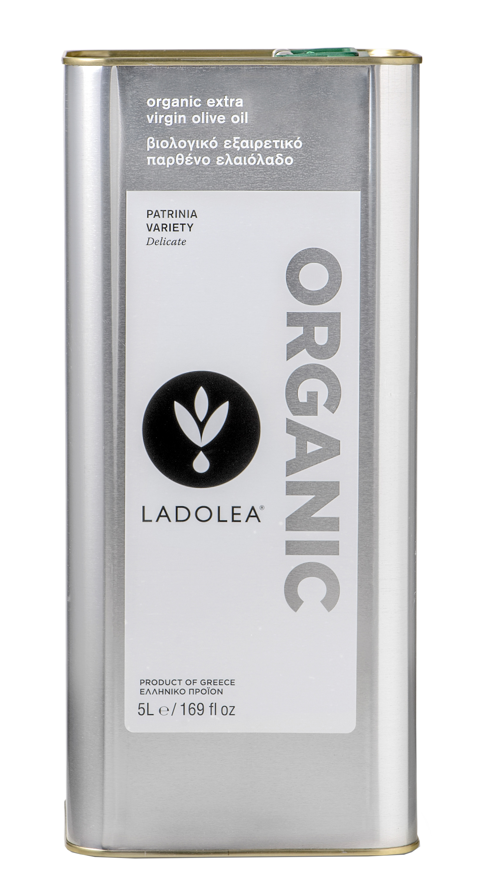 BIO nefiltrovaný extra panenský olivový olej Patrinia 5l Ladolea