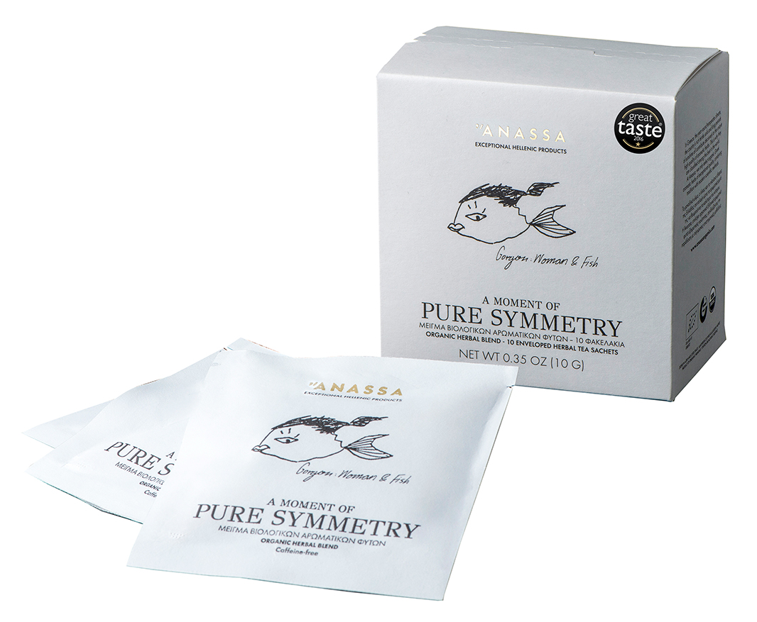 BIO bylinkový čaj PURE SYMMETRY v sáčcích 10g ANASSA