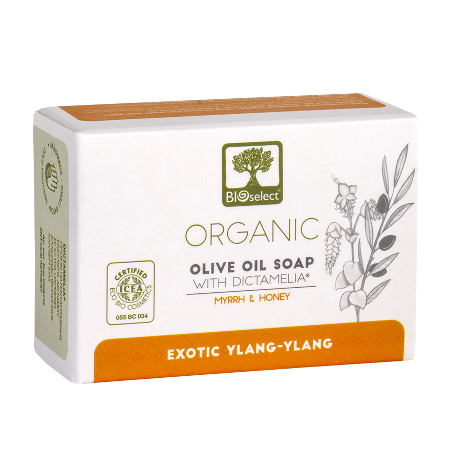BIO olivové mýdlo YLANG - YLANG s diktamem 80g BIOselect®