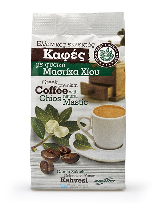 Řecká mletá káva s mastichou 100g ANEMOS