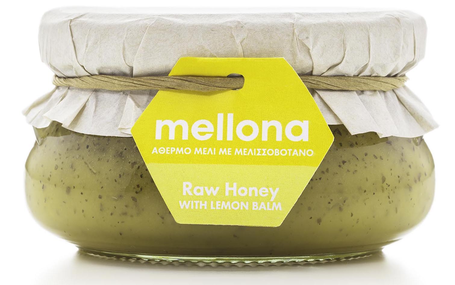 Raw med s meduňkou 230g MELLONA
