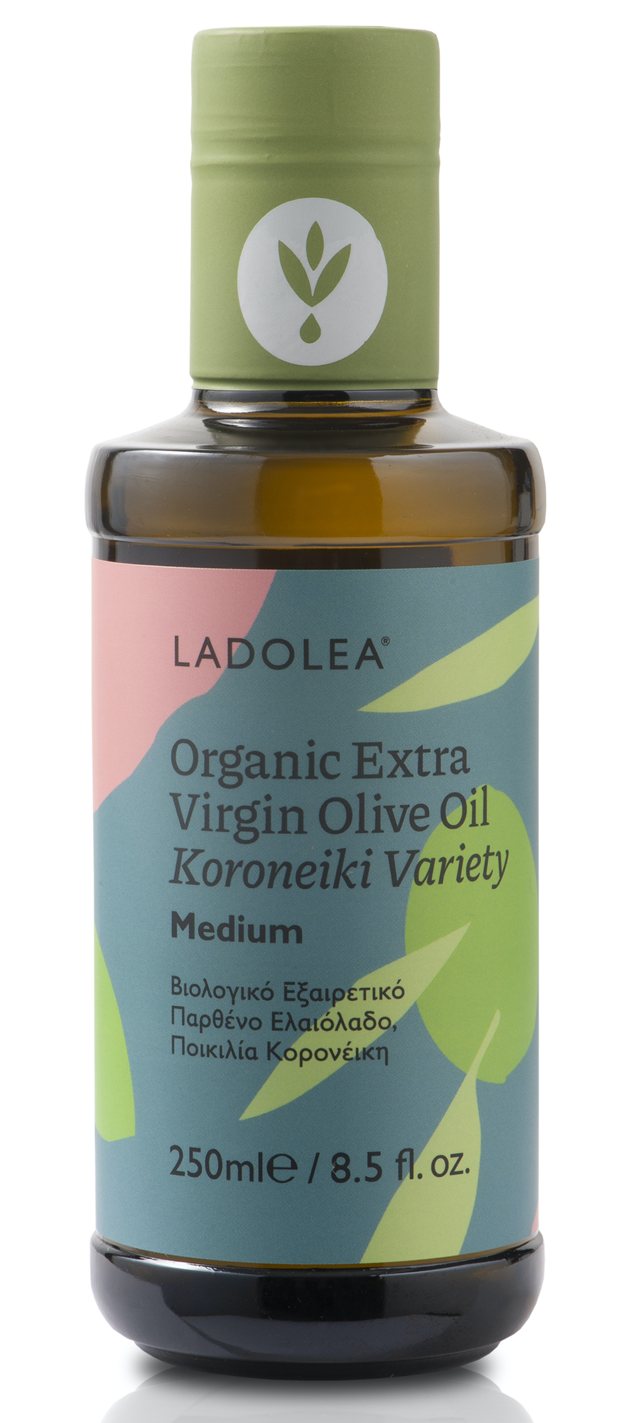 BIO extra panenský olivový olej Koroneiki 250ml Ladolea