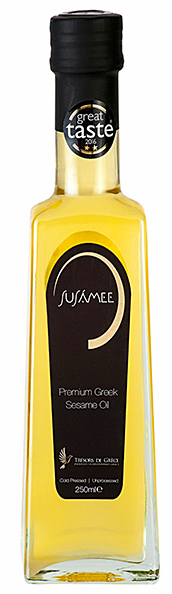Řecký sezamový olej z ostrova Limnos 250ml TRÉSORS DE GRÉCE