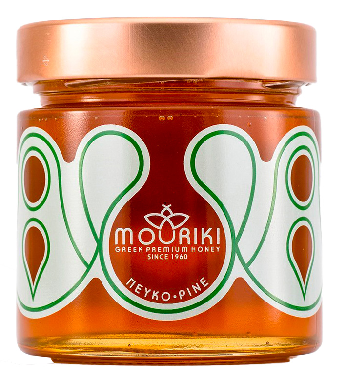 Borovicový med z ostrova Thassos 300g MOURIKI