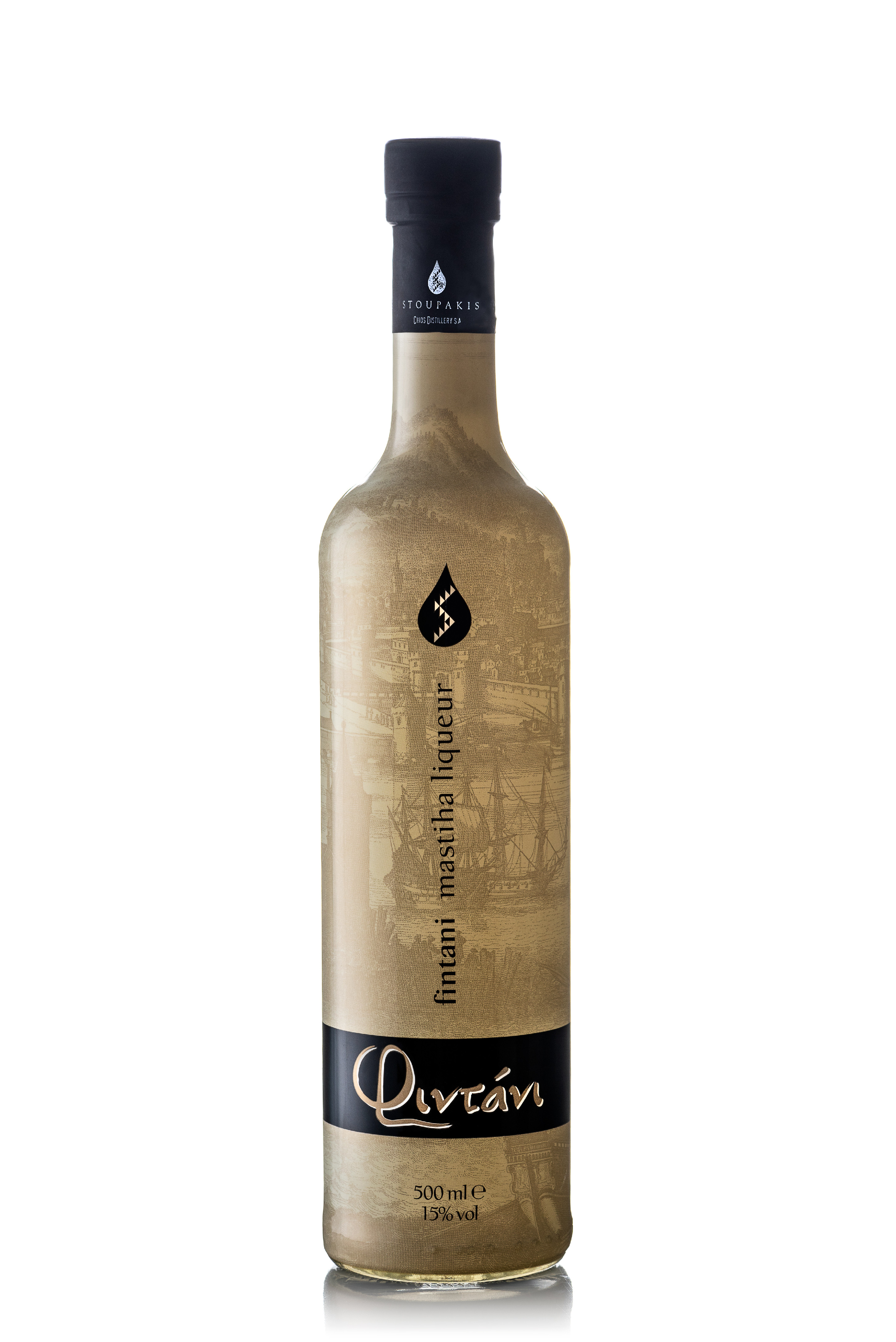 Mastichový likér FINTANI 15% 500ml STOUPAKIS