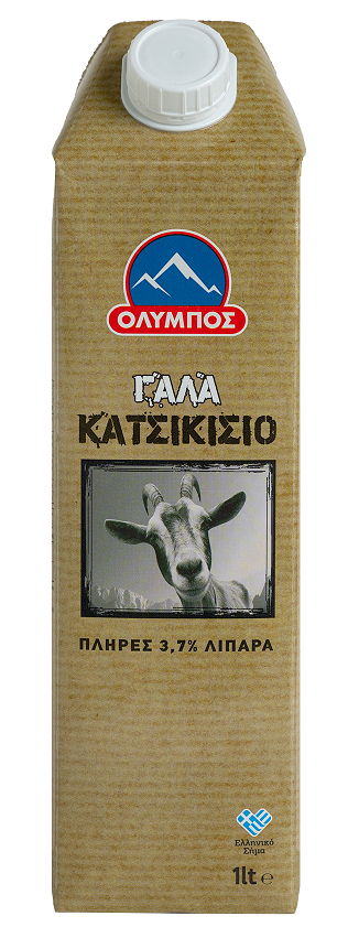 Kozí mléko 3,7% tuku 1l OLYMPOS