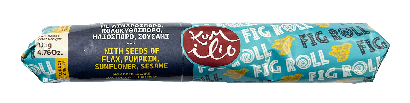 Fíkový váleček se semínky z Kymi fíků 135g KUMILIO