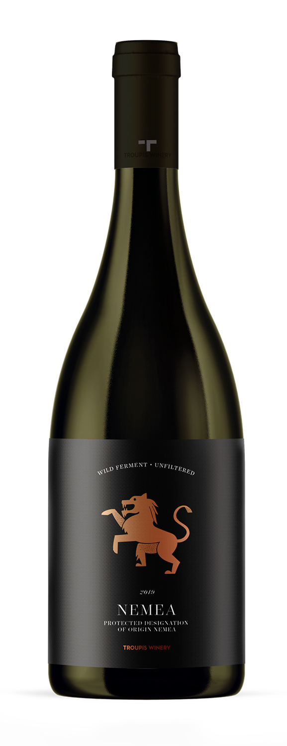 Červené suché víno NEMEA Agiorgitiko 2021 P.D.O. Nemea 750ml TROUPIS