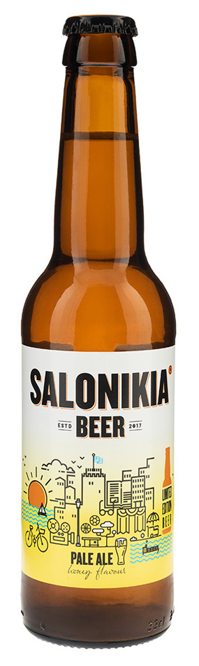 Řecké pivo Salonikia Pale Ale 5,6% 330ml SALONIKIA BEER