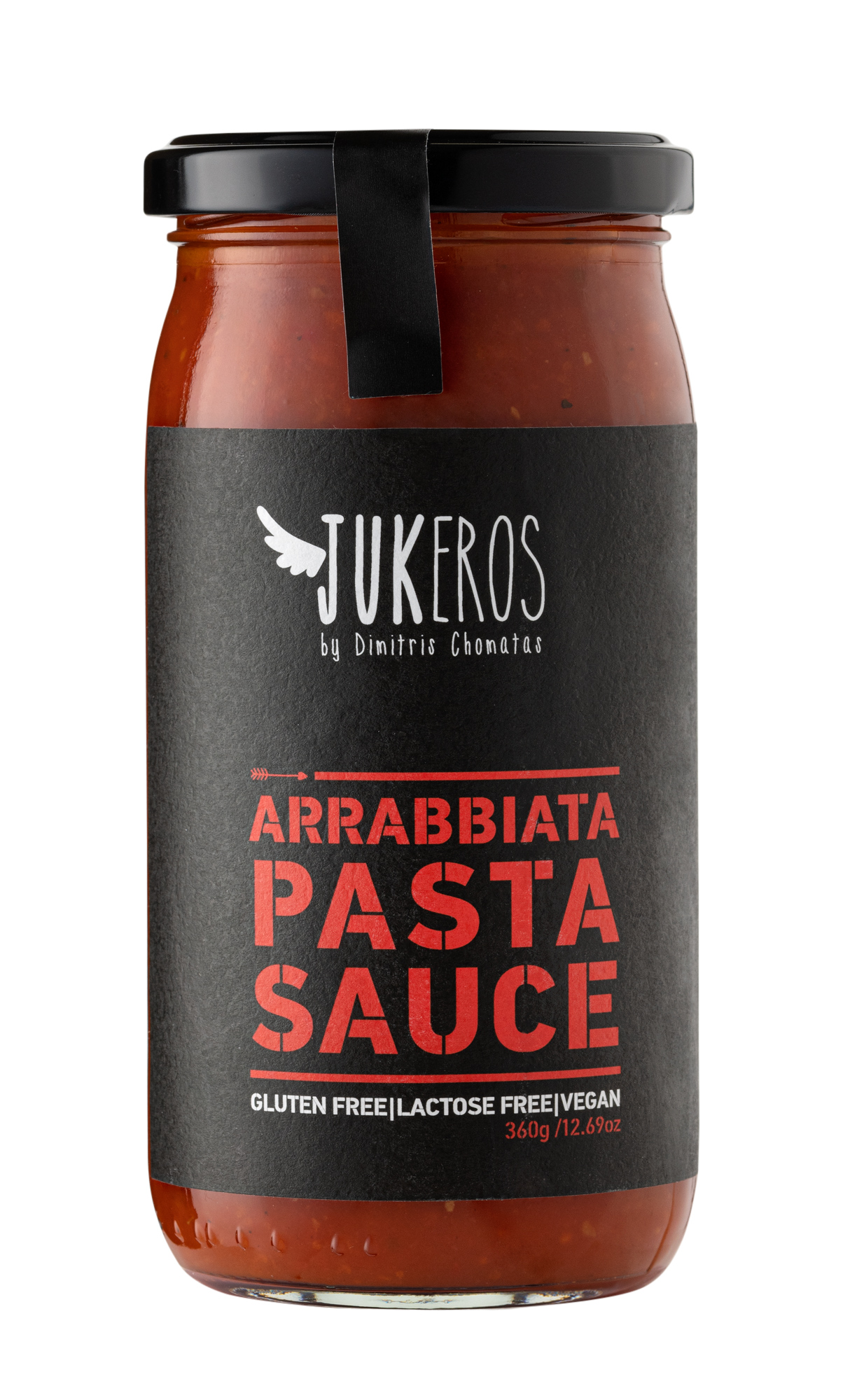 Pikantní rajčatová omáčka Arrabbiata 360g JUKEROS