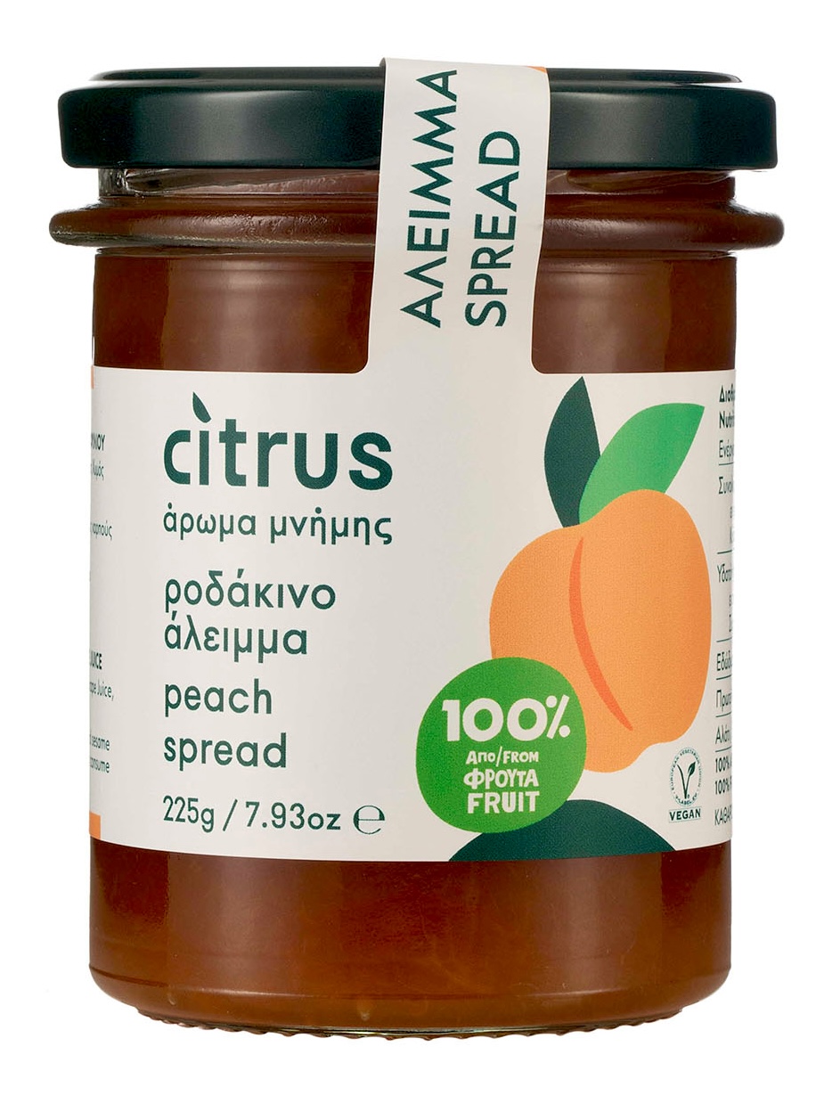 Broskvový džem bez přidaného cukru 225g CITRUS