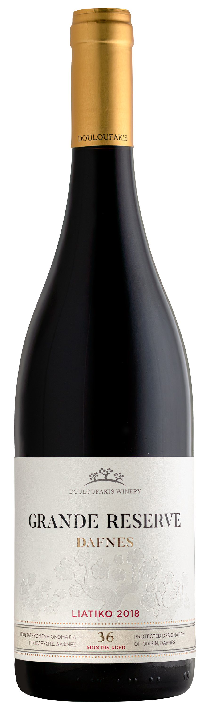 Červené víno suché GRANDE RESERVE DAFNES P.D.O. 2019 750ml DOULOUFAKIS
