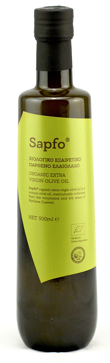 BIO extra panenský olivový olej 500ml SAPFO