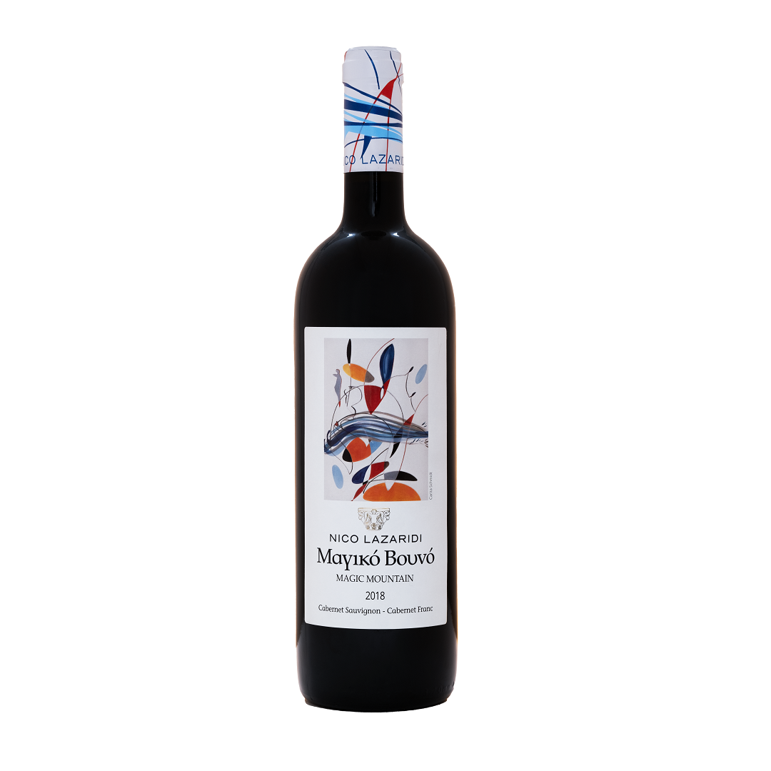 MAGNUM 3l červené suché víno MAGIC MOUTAIN 2018 NICO LAZARIDI