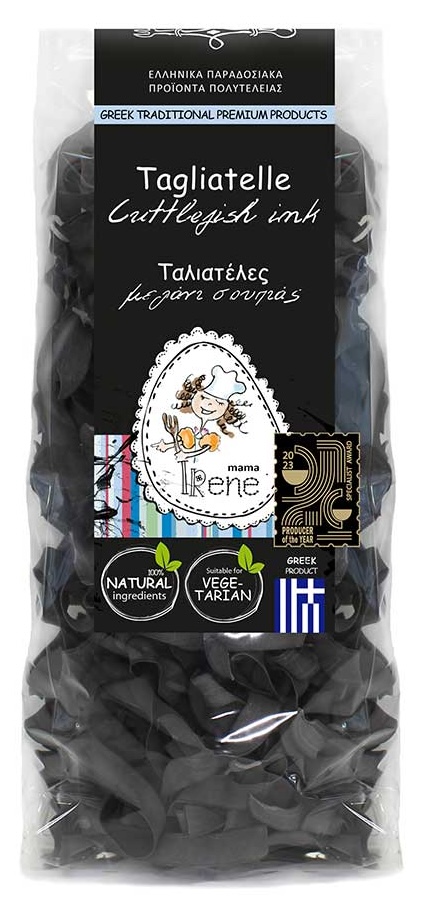 TAGLIATELLE s inkoustem ze sépie 400g MAMA IRINE