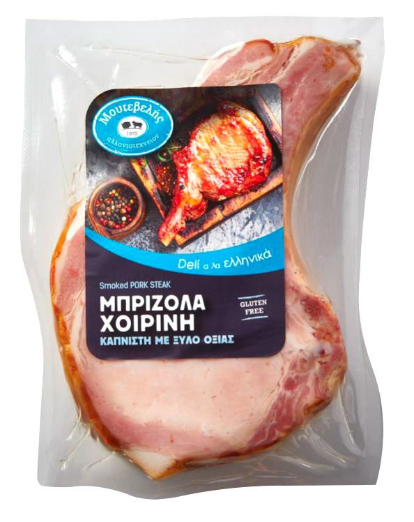 Vepřová kotleta uzená na bukovém dřevě 300g MOUTEVELIS