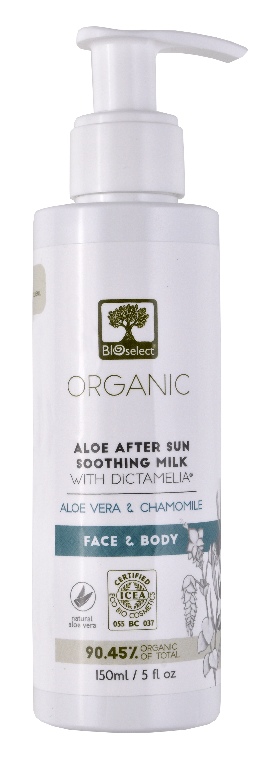 Aloe Vera mléko po opalování 150ml Bioselect®