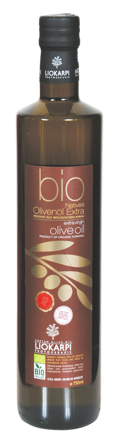 BIO Extra panenský olivový olej 750ml Liokarpi Protogerakis