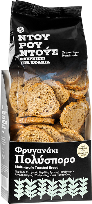Krétské suchary se semínky ze Sfakie 180g NTOUROUNTOUS