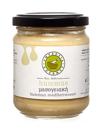 Hummus mediterranean 200g Amvrosia Gourmet