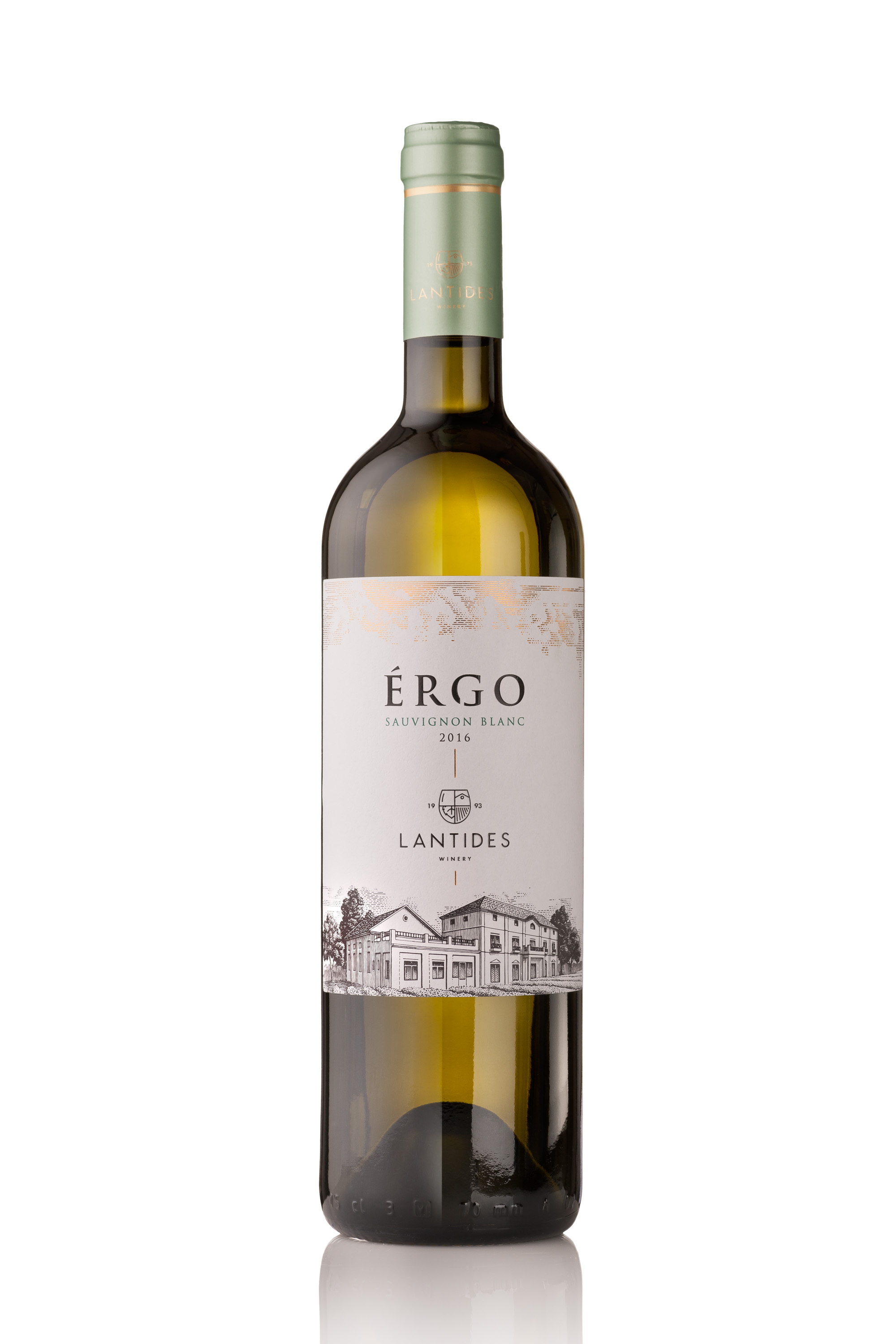 Bílé suché víno ÉRGO Sauvignon Blanc 2022 LANTIDES 750ml