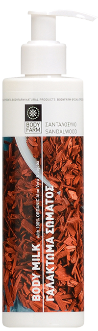 Tělové mléko SANTALOVÉ DŘEVO 250ml BODYFARM