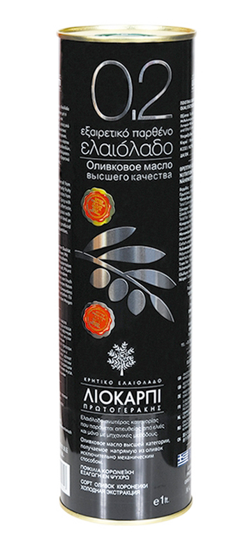 Extra panenský olivový olej kyselost 0,2% - 1l Liokarpi Protogerakis