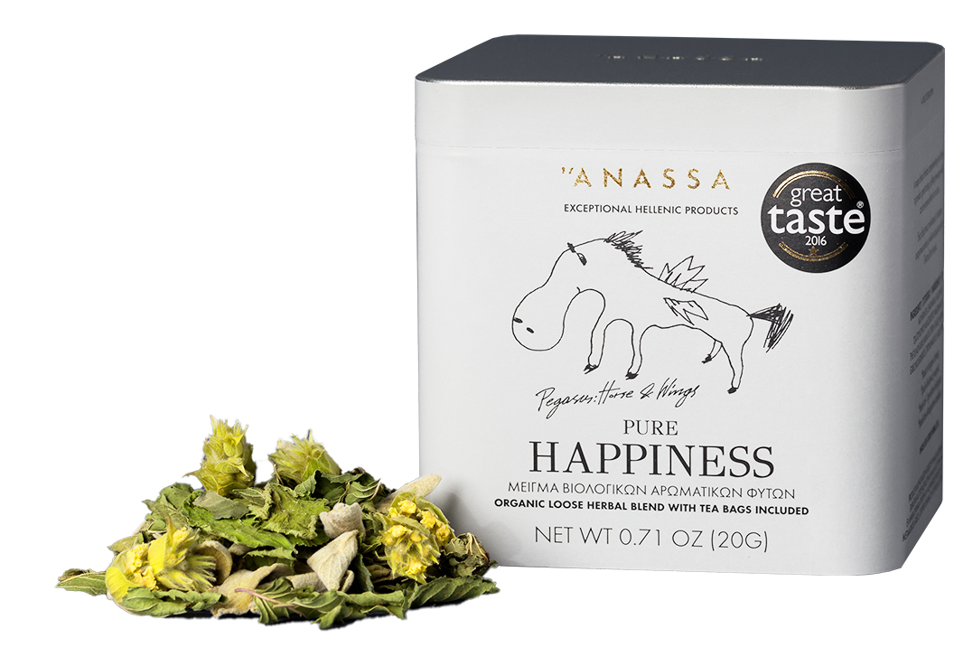 BIO bylinkový čaj PURE HAPPINESS 20g ANASSA